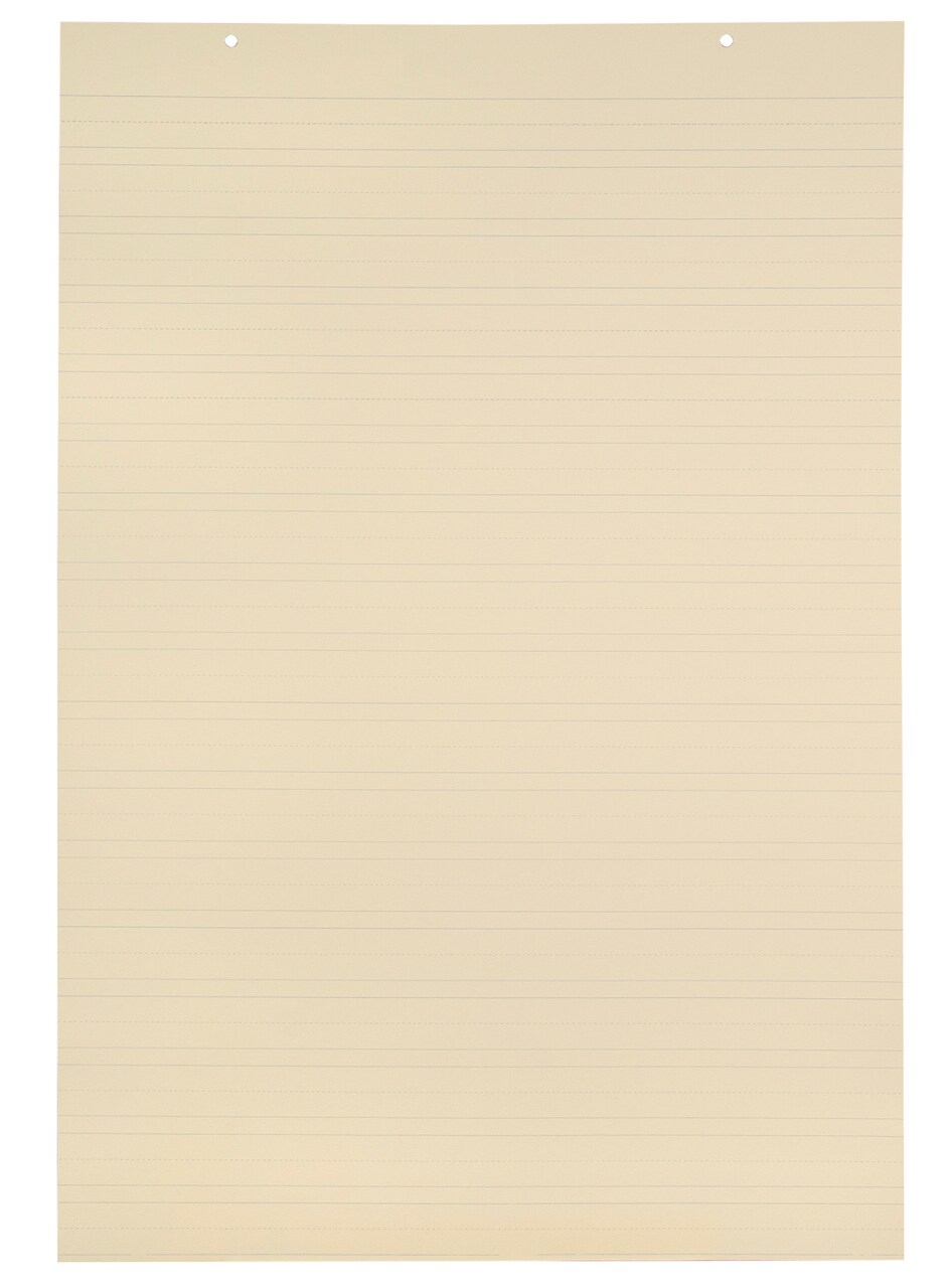 School Smart Manila Tag Ruled Chart Paper, Jumbo, 36 x 24 Inches, 100 Sheets